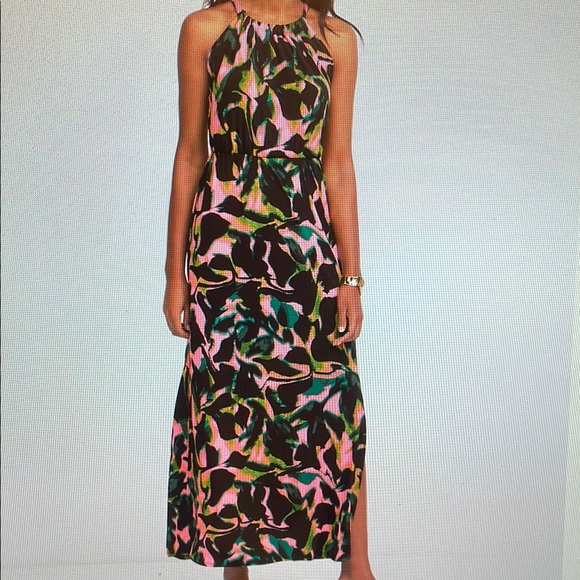 Gilli Dresses & Skirts - Gilli Abstract Multicolor Maxi Dress Large NWOT